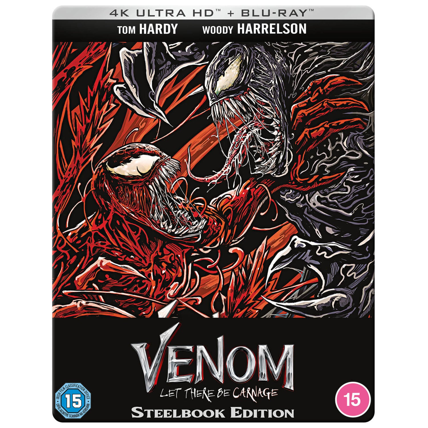 Venom Let There Be Carnage Zavvi Exclusive K Ultra Hd Steelbook