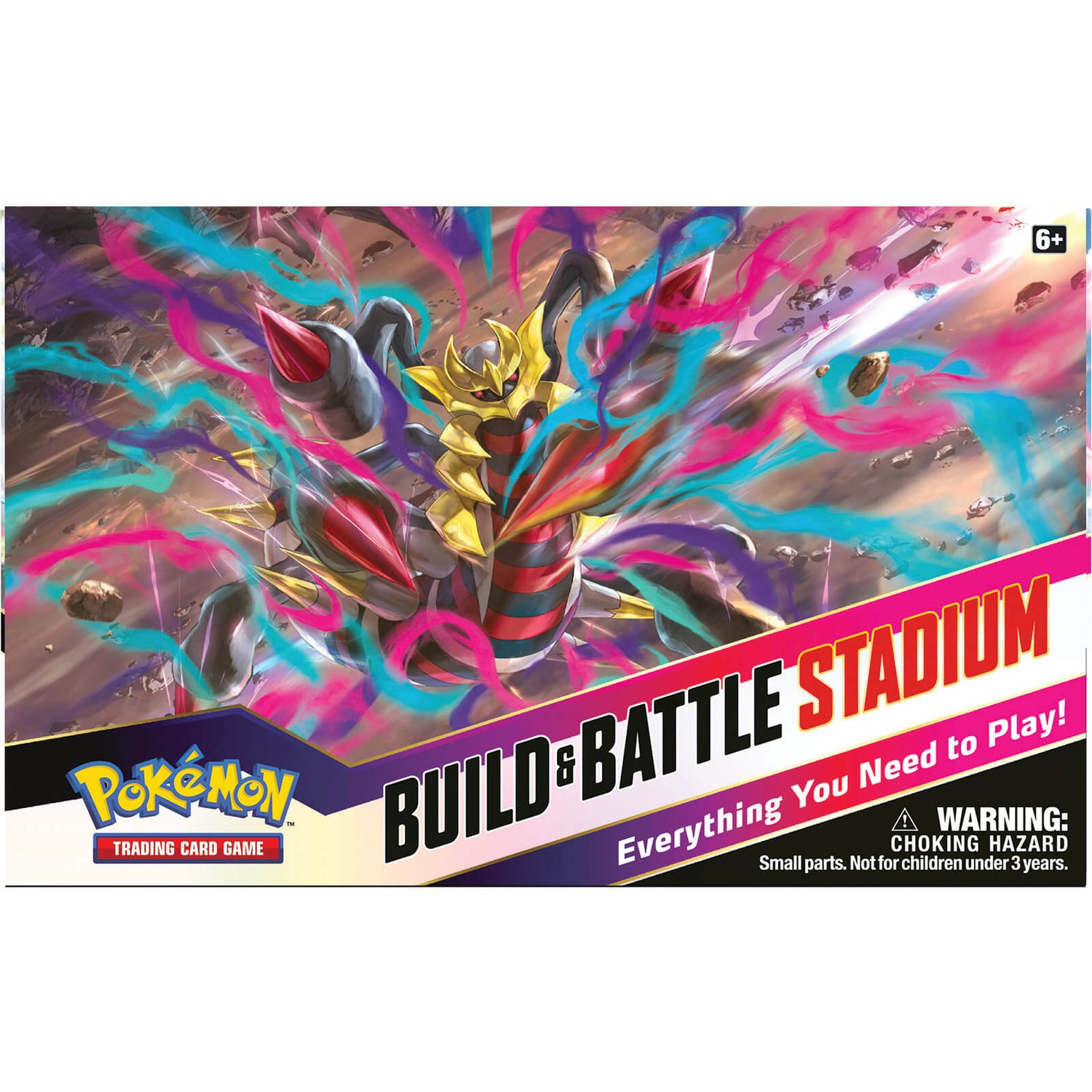 Pokémon TCG Sword Shield 11 Lost Origin Build and Battle Stadium