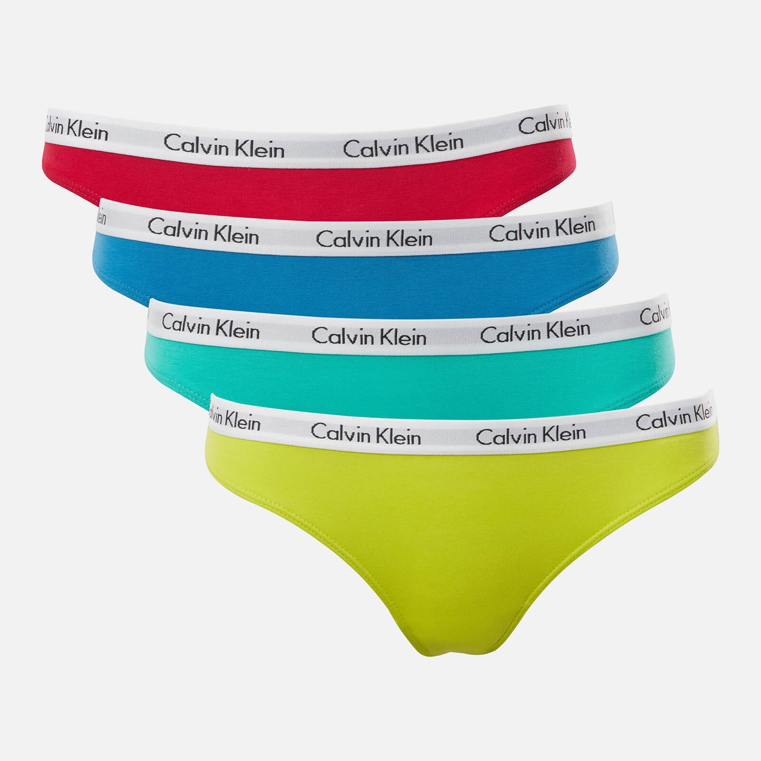 Calvin Klein Five Pack Stretch Cotton Bikini Briefs Thehut