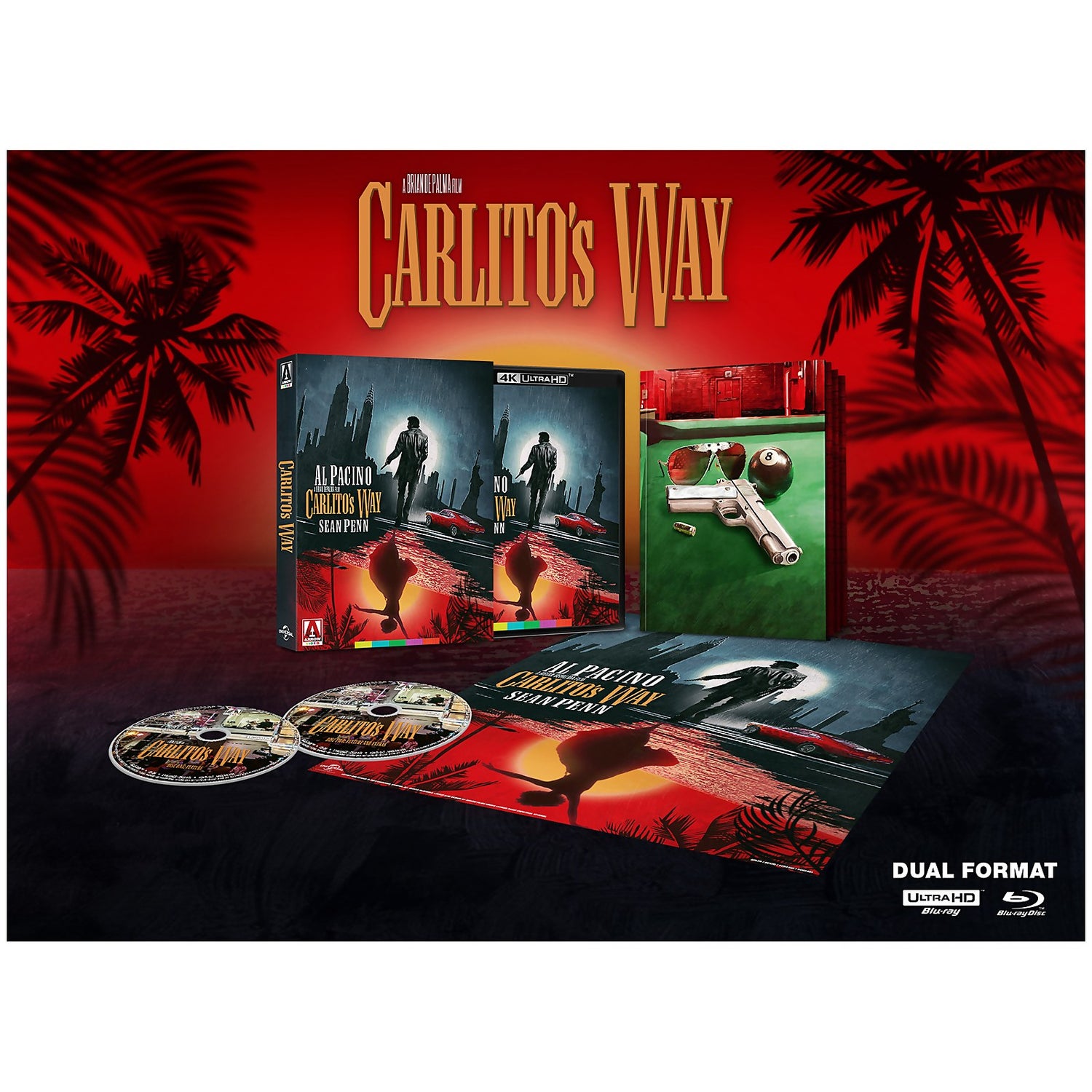 Carlito S Way Limited Edition 4K Ultra HD Includes Blu Ray 4K Zavvi US