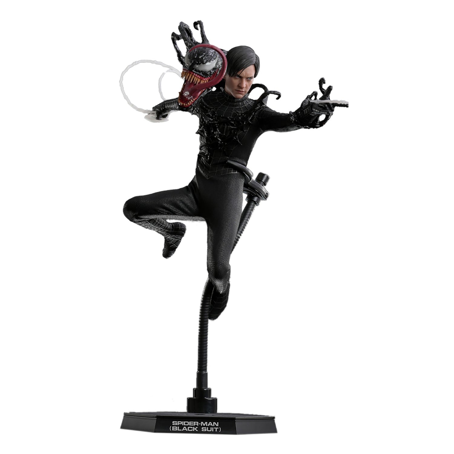 Hot Toys Marvel Spider Man 3 Black Suit Spider Man 1 6th Scale Collectible Figure Merchandise