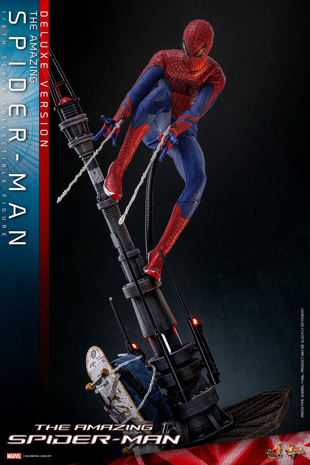 Hot Toys The Amazing Spider Man Andrew Garfield 1 6 Scale Deluxe Edition Collectible Figure