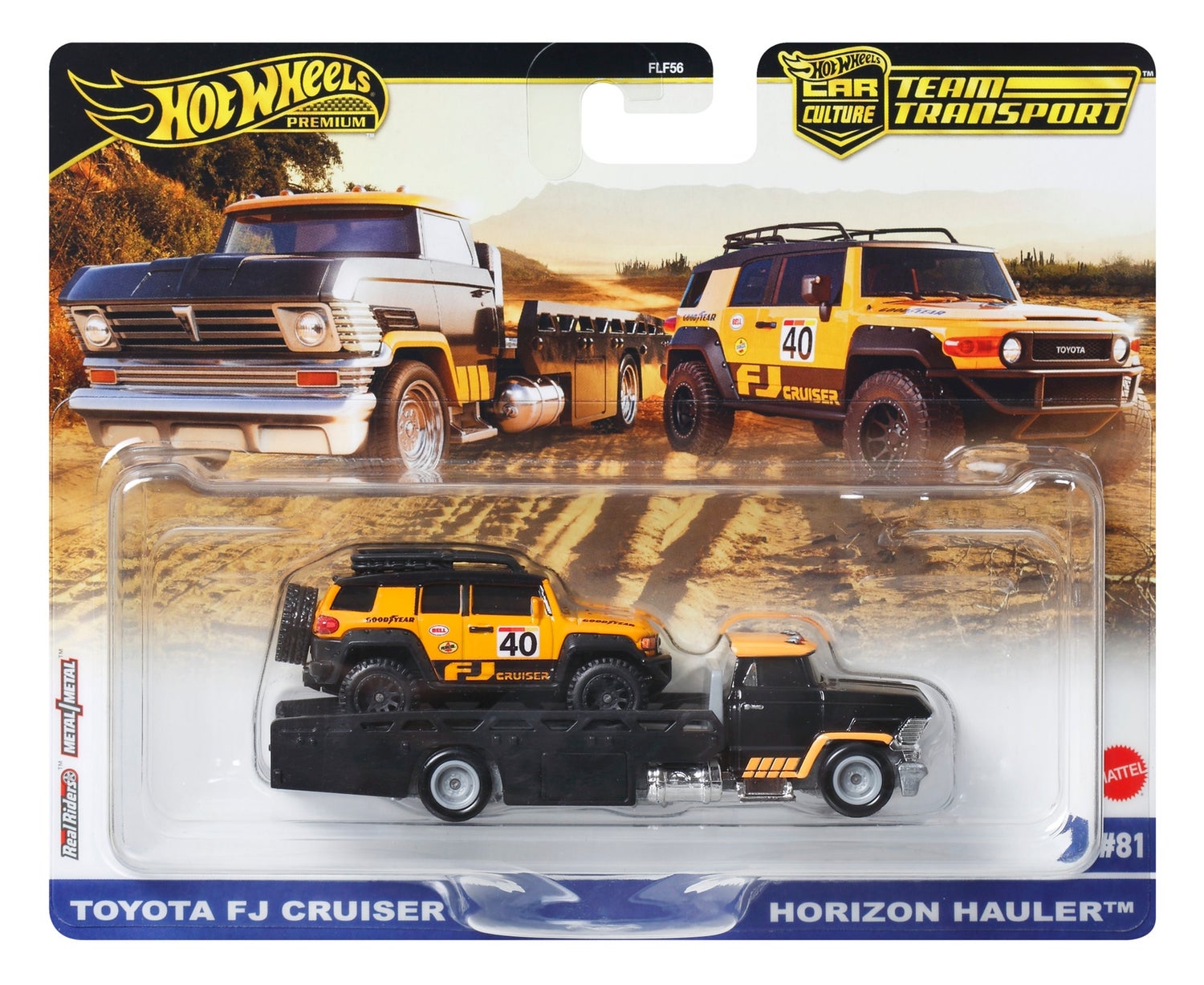 Hot Wheels Premium Team Transport Mix Toyota Fj Cruiser Merchandise Zavvi Australia
