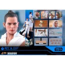 Hot Toys Star Wars Episode Ix Rey And D O Scale Action Figure Merchandise Zavvi Uk