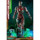 Hot Toys Spider Man Far From Home Mms Pvc Action Figure Mysterio S Iron Man Illusion Cm
