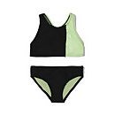 Solid Blocked Bikini Set Speedo Usa