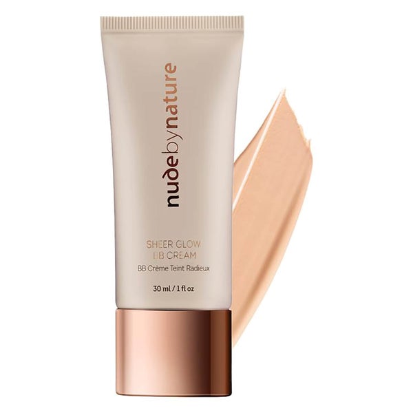 Nude By Nature Sheer Glow Bb Cream Soft Sand Ml Lookfantastic Au