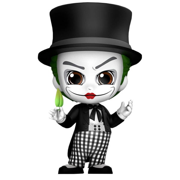 Hot Toys Dc Comics Batman Cosbaby Mini Figure Joker Mime Version Cm Merchandise