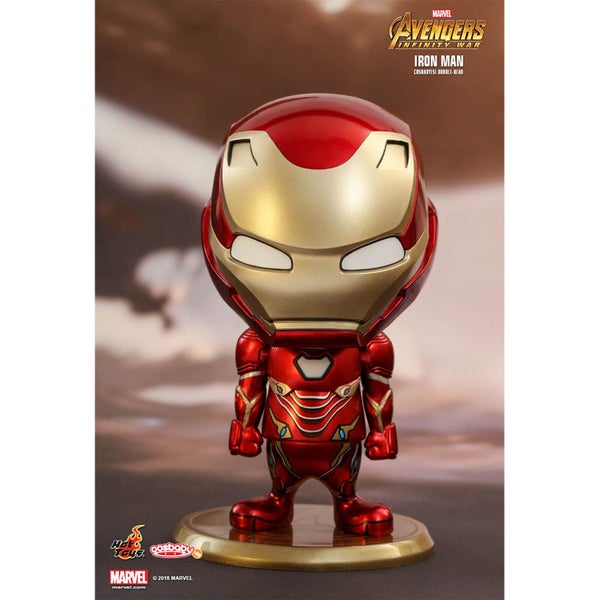 Hot Toys Cosbaby Marvel Avengers Infinity War Iron Man Mark 50 Figure Merchandise Zavvi UK