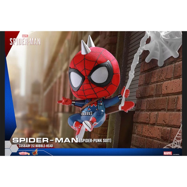 Hot Toys Cosbaby Marvel S Spider Man Size S Spider Man Spider Punk Suit Version