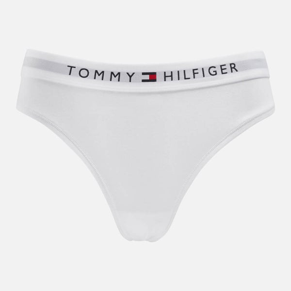 Tommy Hilfiger High Rise Stretch Cotton Jersey Bikini Brief Thehut