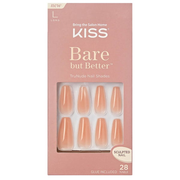 Kiss Bare But Better Nails Nude Drama lookfantastic 台灣站