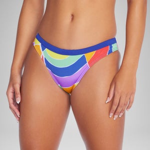 Women S Textured Deep U Back Bikini Purple Speedo
