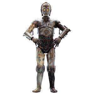 Hot Toys Star Wars Episode II Action Figure 1 6 C 3PO 29 Cm Merchandise Zavvi UK