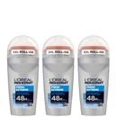 L'Oreal Paris Men Expert Fresh Extreme Deodorantti Roll-On (50ml) Trio (Trio) L'Oreal Paris Men Expert Fresh Extreme Deodorantti Roll-On (50ml) Trio (Trio)