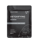 BEAUTYPRO Detoxifying Foaming Cleansing Sheet Mask with Activated Charcoal