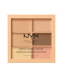 NYX Professional Makeup Paleta de Correctores y Contouring Conceal - Light