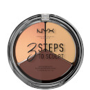 NYX Professional Makeup 3 Steps to Sculpt Face Sculpting Palette - Medium NYX Professional Makeup 3 Steps to Sculpt Face Sculpting Palette - Medium