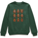 Star Wars Gingerbread Characters Green Christmas Sweatshirt