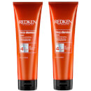 Dúo de mascarillas Frizz Dismiss de Redken (2 x 250 ml)