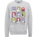 Star Wars The Last Jedi Light Side Grey Sweatshirt