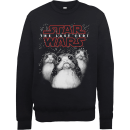 Star Wars The Last Jedi Porgs Black Sweatshirt