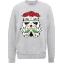 Star Wars Day Of The Dead Stormtrooper Sweatshirt - Grey