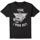 DC Comics Superman I Work Out T-Shirt - Black DC Comics Superman I Work Out T-Shirt - Black