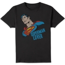 DC Comics Superman Lover T-Shirt - Black DC Comics Superman Lover T-Shirt - Black