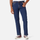 Wrangler Men's Texas Authentic Straight Fit Jeans - Darkstone - W36/L34 - Blue