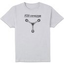Back To The Future Powered By Flux Capacitor T-Shirt - White