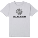 Back To The Future Mr Fusion T-Shirt - White Back To The Future Mr Fusion T-Shirt - White