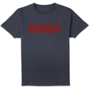 NASA Worm Red Logotype T-Shirt - Navy NASA Worm Red Logotype T-Shirt - Navy