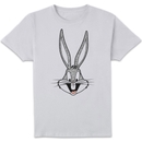 Looney Tunes Bugs Bunny Men's T-Shirt - White Looney Tunes Bugs Bunny Men's T-Shirt - White