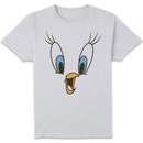 Looney Tunes Tweety Face Men's T-Shirt - White Looney Tunes Tweety Face Men's T-Shirt - White