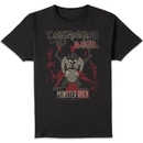 Looney Tunes Tasmanian Devil Monster Rock Men's T-Shirt - Black Looney Tunes Tasmanian Devil Monster Rock Men's T-Shirt - Black