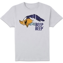 Looney Tunes Road Runner Beep Beep Men's T-Shirt - White Looney Tunes Road Runner Beep Beep Men's T-Shirt - White