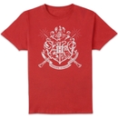 Harry Potter Hogwarts House Crest Men's T-Shirt - Red Harry Potter Hogwarts House Crest Men's T-Shirt - Red