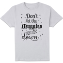 Harry Potter Don't Let The Muggles Get You Down Men's T-Shirt - White Harry Potter Don't Let The Muggles Get You Down Men's T-Shirt - White