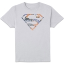DC Originals Floral Superman Men's T-Shirt - White DC Originals Floral Superman Men's T-Shirt - White