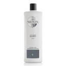 NIOXIN 3-częściowy System 2 Szampon oczyszczający do włosów naturalnych z postępującym przerzedzeniem 1000ml