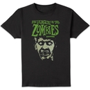 Hammer Horror Plague Of The Zombies Portrait Men's T-Shirt - Black Hammer Horror Plague Of The Zombies Portrait Men's T-Shirt - Black