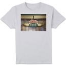 Friends Central Perk Coffee Sign Men's T-Shirt - White Friends Central Perk Coffee Sign Men's T-Shirt - White