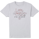 Friends Love Laughter Men's T-Shirt - White