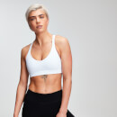 MP Women's Power Mesh Sports Bra - White - XS