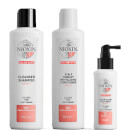 NIOXIN 3-Part System 3 Trial Kit for Coloured Hair with Light Thinning