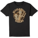 Rick and Morty Peace Among Worlds Men's T-Shirt - Black Rick and Morty Peace Among Worlds Men's T-Shirt - Black