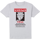 Rick and Morty Wanted Rick Men's T-Shirt - White Rick and Morty Wanted Rick Men's T-Shirt - White