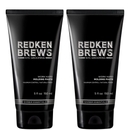 Redken Brews Men's Work Hard Molding Paste Duo