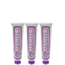 Marvis Jasmine Mint Toothpaste Bundle (3 x 85 ml)